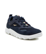 Кожаные кроссовки Aeronautica Militare - темно-синий(SC253CT3302)