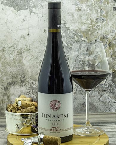 Вино Hin Areni Красное Cухое Резервное 2015 г.у. 14,8% 0,75 л, Армения