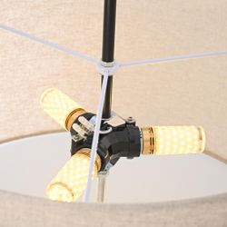 Подвесной светильник RH ROUND Linen Shade Pendant