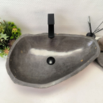 Раковина из речного камня RS-63542 (63*42*16) 0124