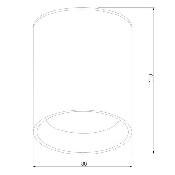 Уличный светодиодный светильник Elektrostandard Light Led 35130/H черный a056229