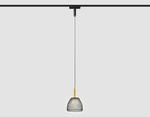 Светильник светодиодный трековый для шинопровода Magnetic Ultra Slim GV1652 WH/GD белый/золото IP20 9W 4200K 48V 24° D115*1500