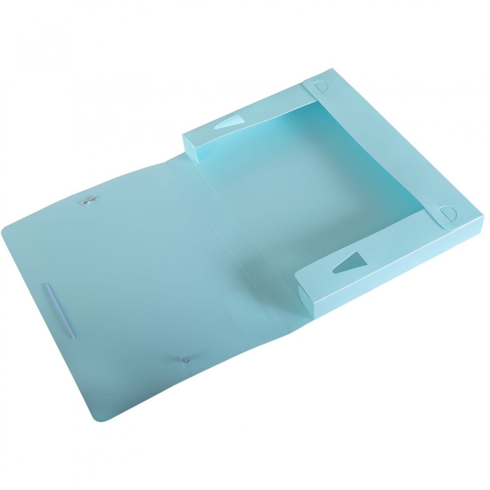 Папка на резинке Alingar A4, 330*240*33 мм, 600 мкм, ассорти, глянец "Ice"