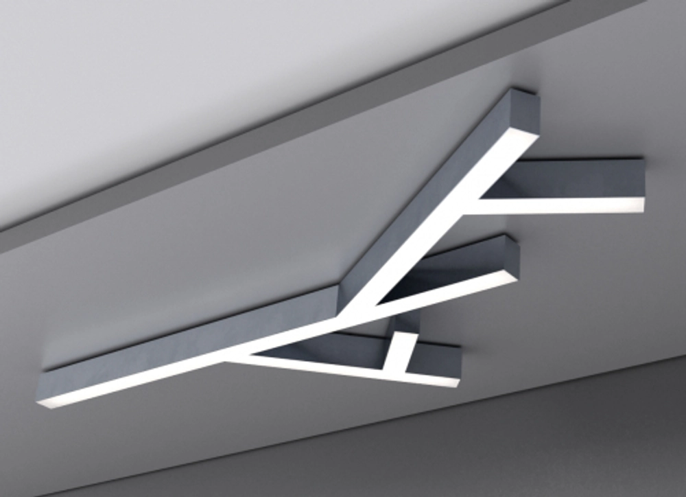 Накладной светодиодный светильник 115Вт 4000K