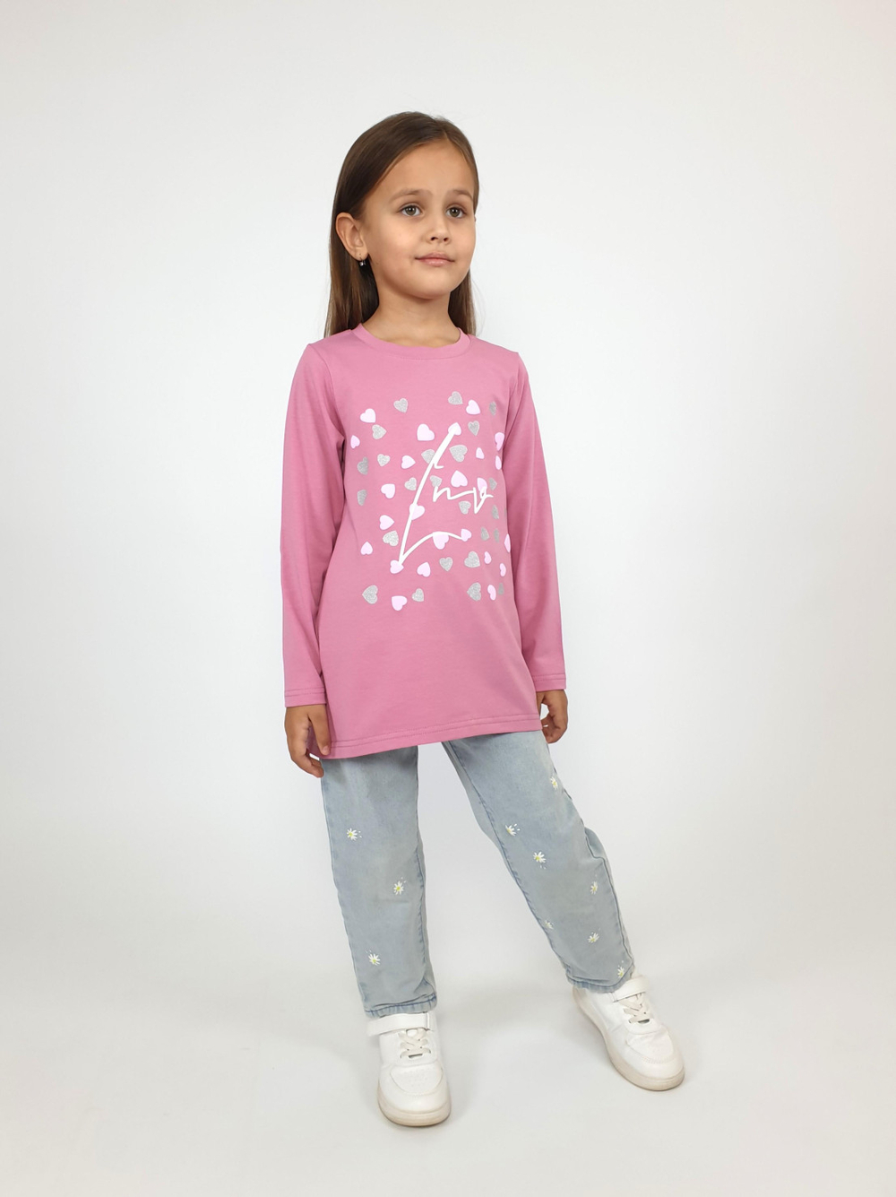 16-158-2 Лонгслив для девочки