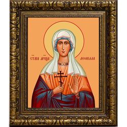Леонилла (Неонилла) Лангонийская мученица. Икона на холсте.