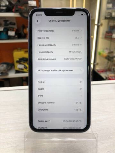 Смартфон iPhone 11 64 GB 76%