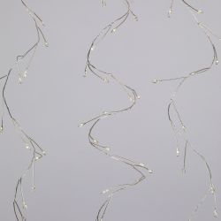 Светодиодная новогодняя гирлянда ЭРА ENIZ-800H занавес Роса-мишура 3*2 м холодный свет 800 microled IP20