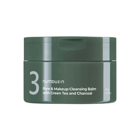 Numbuzin No.3 Pore & Makeup Cleansing Balm with Green Tea and Charcoal 85ml