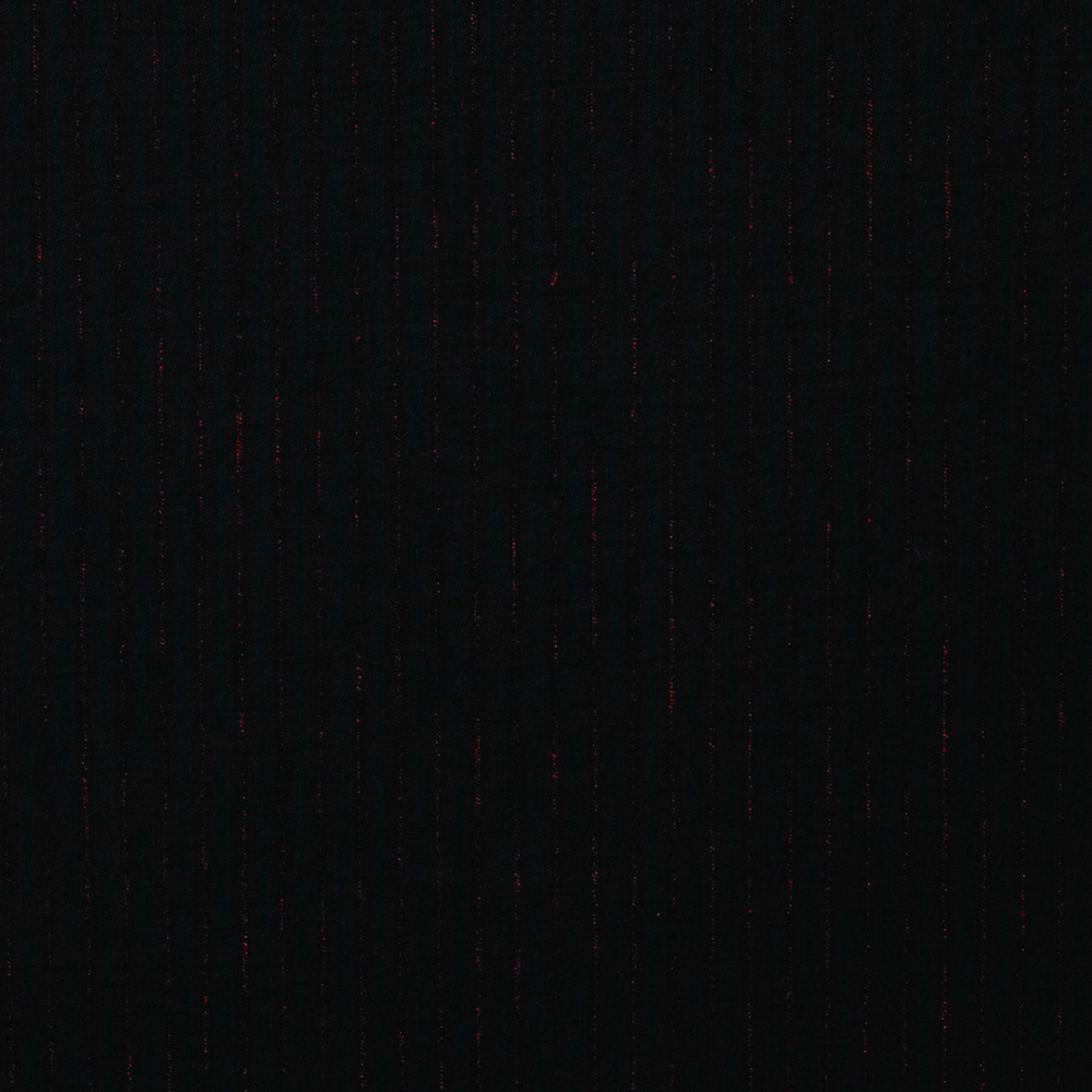 Шерстяная костюмная ткань в мерцающую полоску