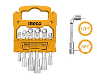 Набор Г-образных торцевых ключей 6 пред. 7-14мм. INGCO LASWT0601 INDUSTRIAL