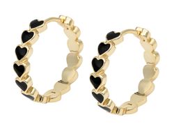 Конго Сердца с эмалью 22мм