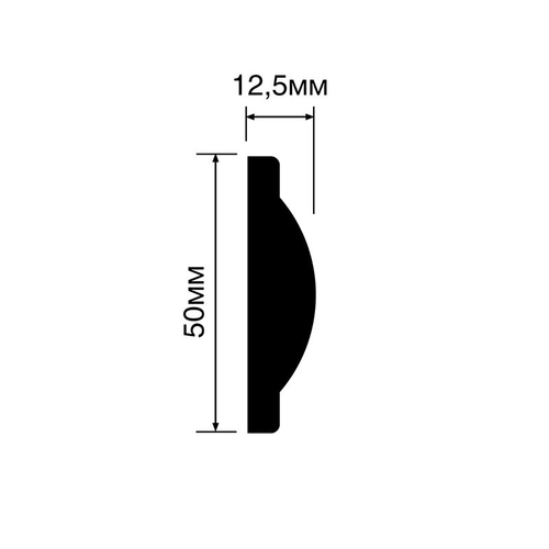 Молдинг Hi Wood D1050 (50*12,5*2000мм)