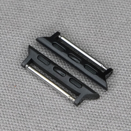 Адаптеры со штифтом для Apple Watch, нерж. сталь/черн.