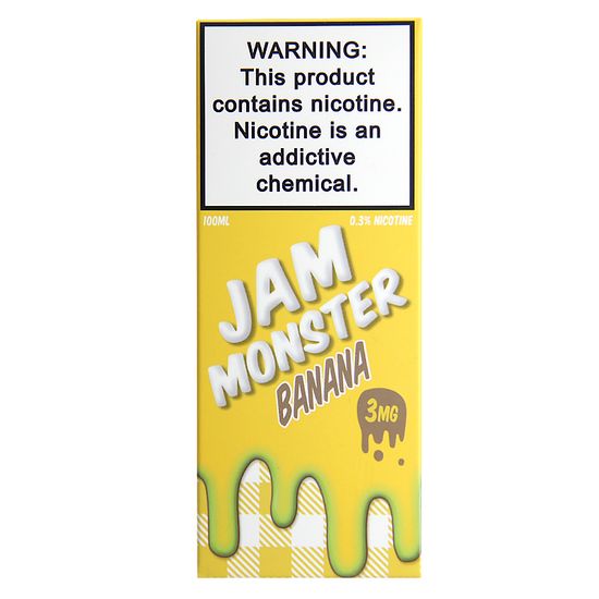 Жидкость Jam Monster (100 мл, 3 мг) Banana