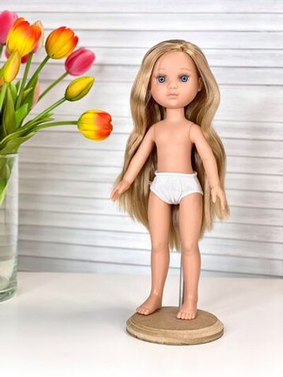 Кукла BERJUAN виниловая 35см Ева без одежды (2833)