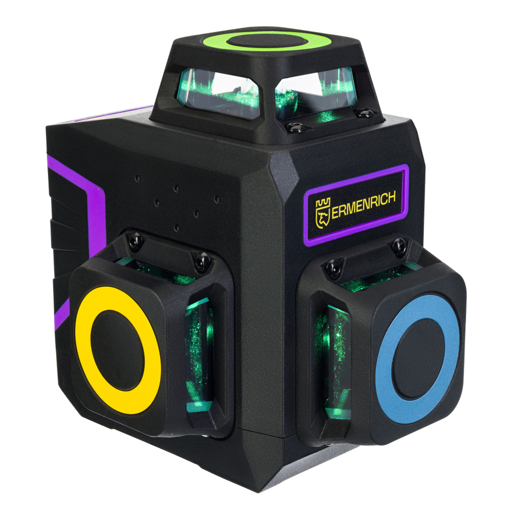 Лазерный уровень Ermenrich LV50 PRO, фиолетовый