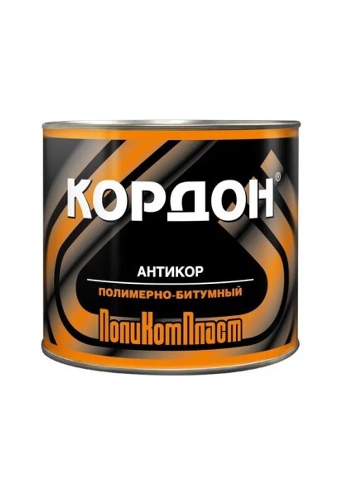 Мастика битумно-полимерная 2,3 кг  Кордон  (Поликомпласт)