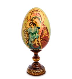 Народные промыслы ИКО-36 Яйцо-икона «Достойно есть» Рябова Г.