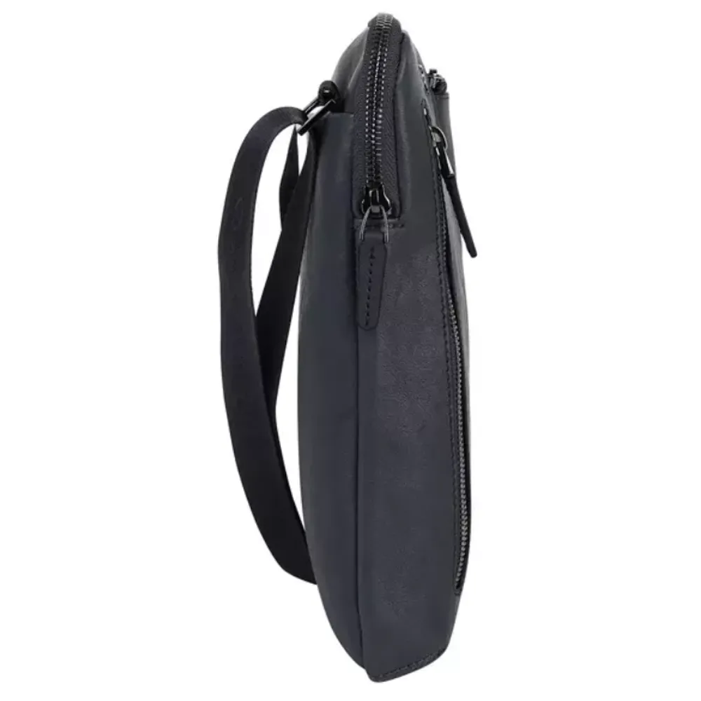 Сумка Piquadro Black Square из натуральной кожи (CA1816B3/BLU4) 5