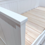 Кровать-тахта выдвижная двуспальная с ящиками КАНТРИ (IKEA HEMNES), 80х200, белый