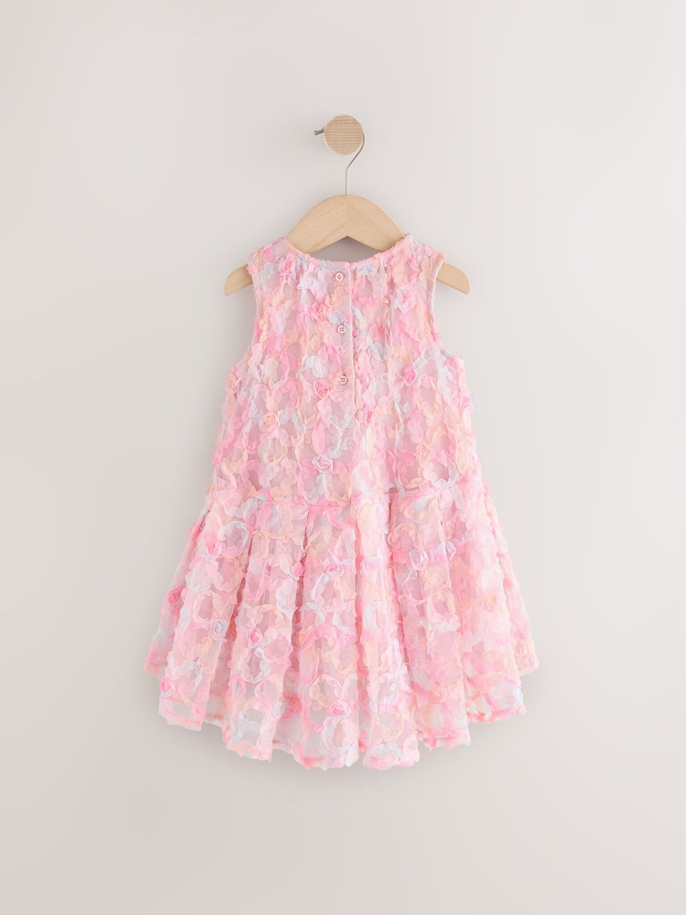 Платье для девочки Next E54-795, Розовый