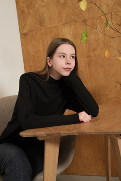 Джемпер женский 4486зп, черный #61Чер034486зп