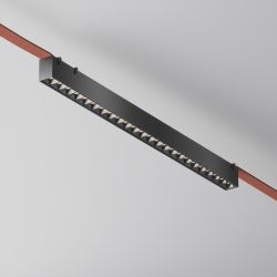 Трековый светодиодный светильник Maytoni Parity Points TR128B-24W3K-M-B