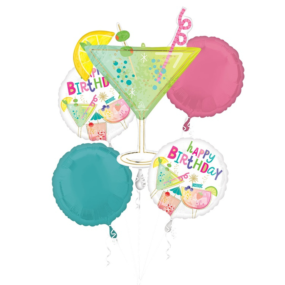 Фольгированный шар-фигура «Коктейль Маргарита», 92 см