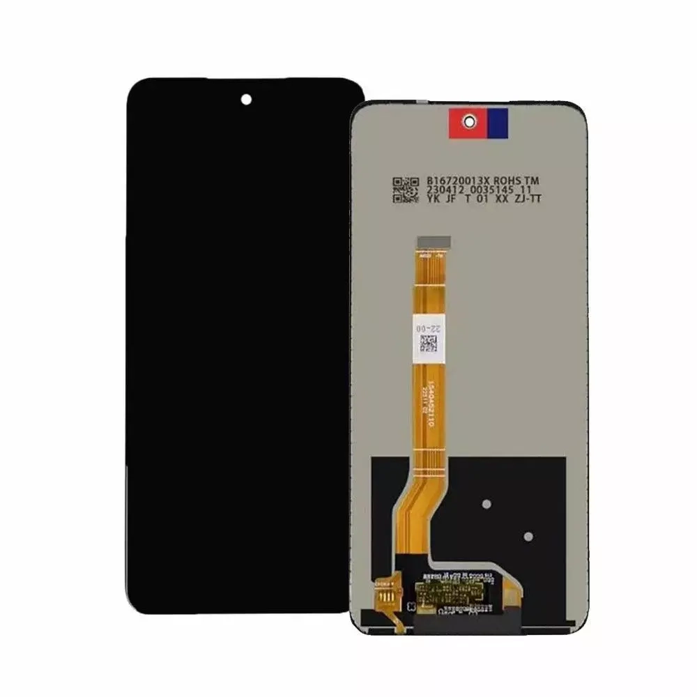 Дисплей для Realme C55 (RMX3710) в сборе с тачскрином Черный - Оптима