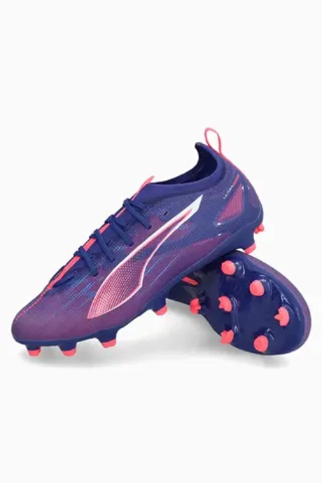 Бутсы Puma Ultra 5 Pro FG/AG Junior - темно-синий