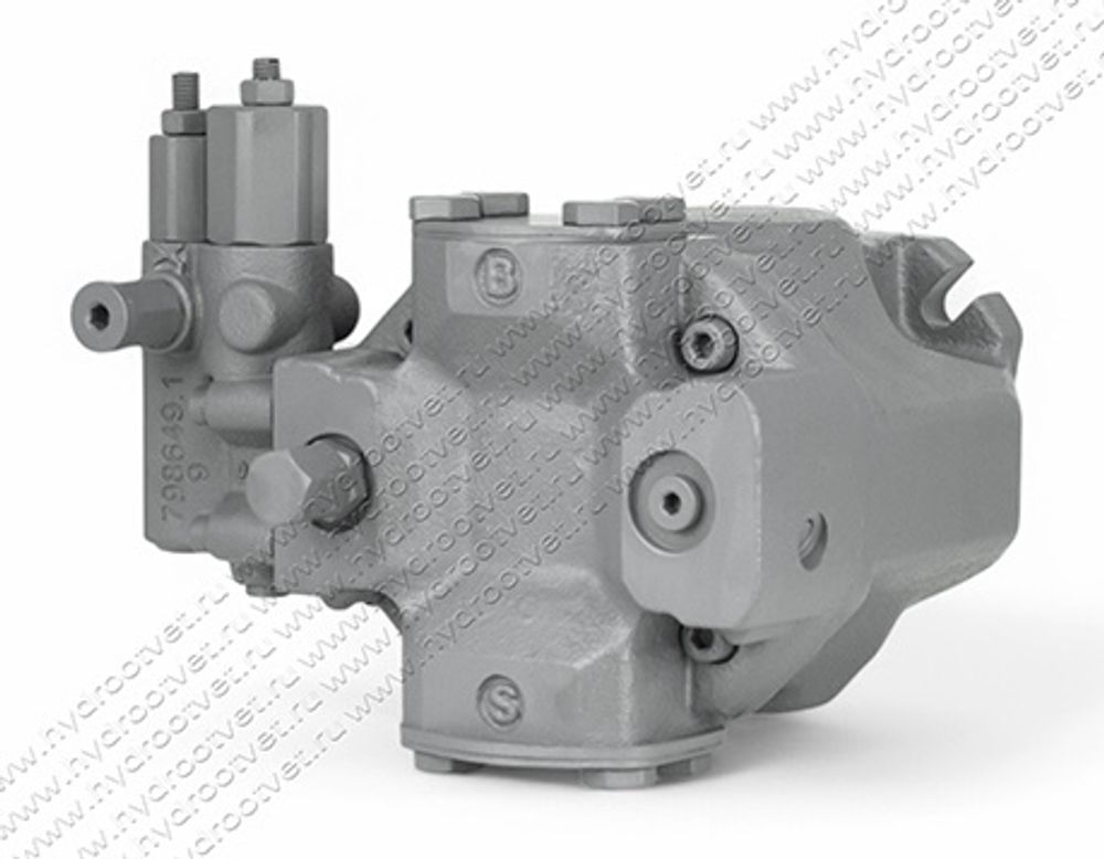 A10VSO18DFR1/31R-VPA12N00 - Насос аксиально-поршневой регулируемый с наклонной шайбой, рабочий объем 18 см3, DFR1 = регулятор давления и расхода, канал Х заглушен, номинальное давление 280 бар