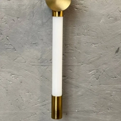 Светильник настенный светодиодный линейный, 3000К, 22Вт, 80см, бронзовый