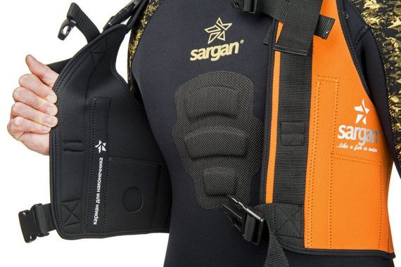 Жилет разгрузочный Sargan Броник Оранжевый