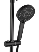 Душевая система с термостатом WONZON & WOGHAND STICK, Черный матовый (WW-88739903-MB)