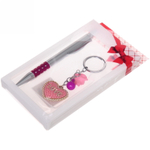 Набор подарочный «Яркие краски лета» (ручка и брелок), микс цветов