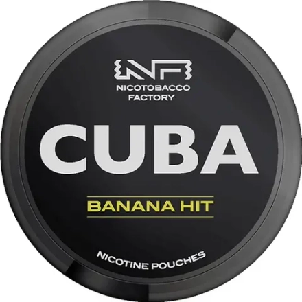 Cuba Black - Banana Hit (66mg)