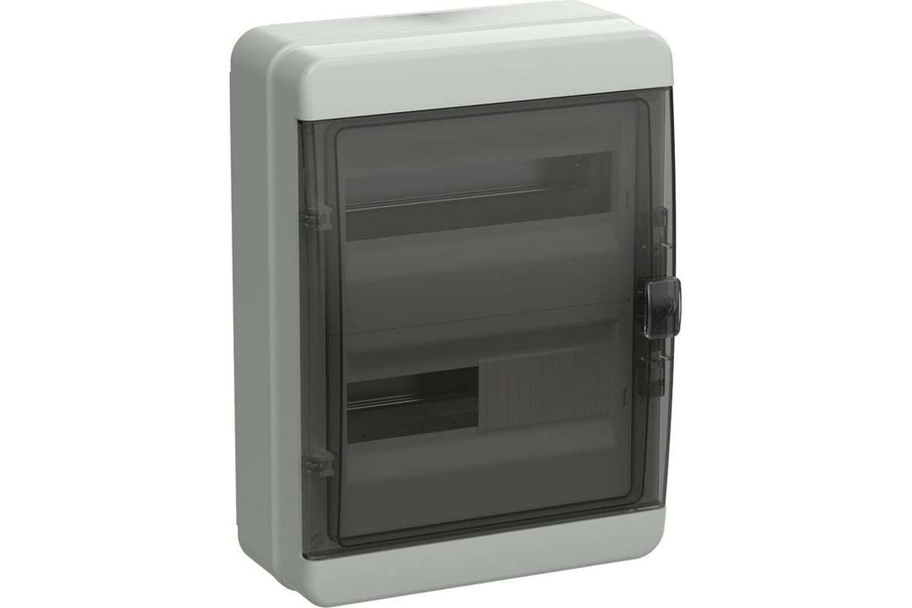 Корпус пластиковый КМПн-24 IP65 черная прозрачная дверь TEKFOR IEK