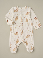 Комбинезон на кнопках "Львы и леопарды"