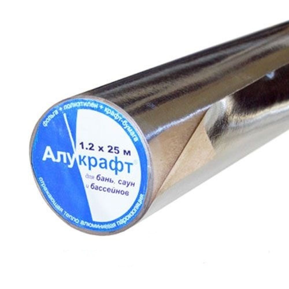 Отражающая изоляция &quot;Алукрафт 30&quot; (рулон) 1,2x25 м