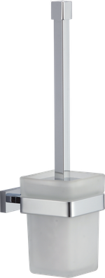 88090 Ершик настенный стекло (ХРОМ)  GANZER (10/1шт)