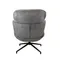 Крутящееся кресло Tuman, серый шенилл