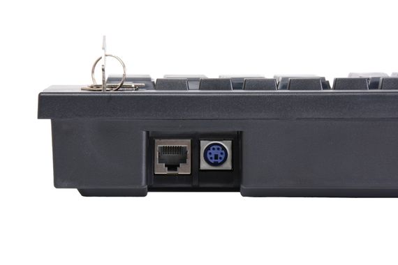 Клавиатура программируемая POScenter S67 Lite (67 клавиш, ключ, USB), черная, арт. PCS67BL