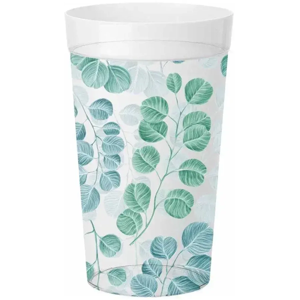 СТАКАН PICNIC С ДЕКОРОМ 380МЛ (Бежевый/Бесцветный)