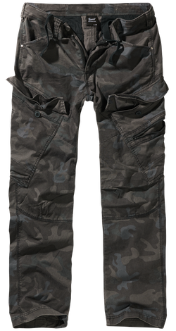 Brandit ADVEN SLIM FIT PANTS darkcamo