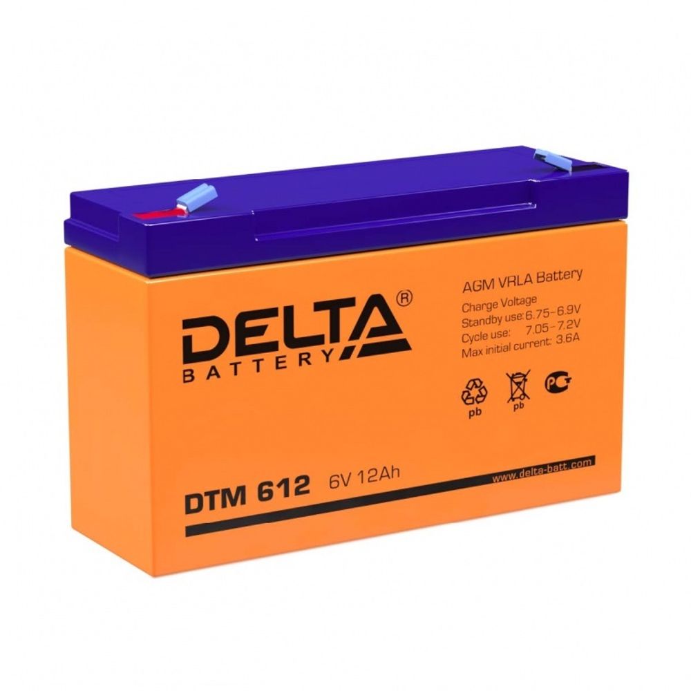 DTM 612 аккумулятор Delta