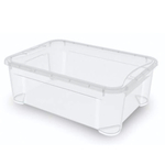 Ящик универсальный "кристалл м" 555х390х190 мм, 31л (бесцветный)