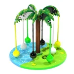 Детская карусель «Кокосовая пальма» тематическая