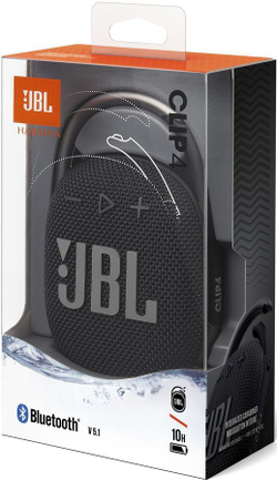 Акустическая система JBL Clip 4, черная JBLCLIP4BLK