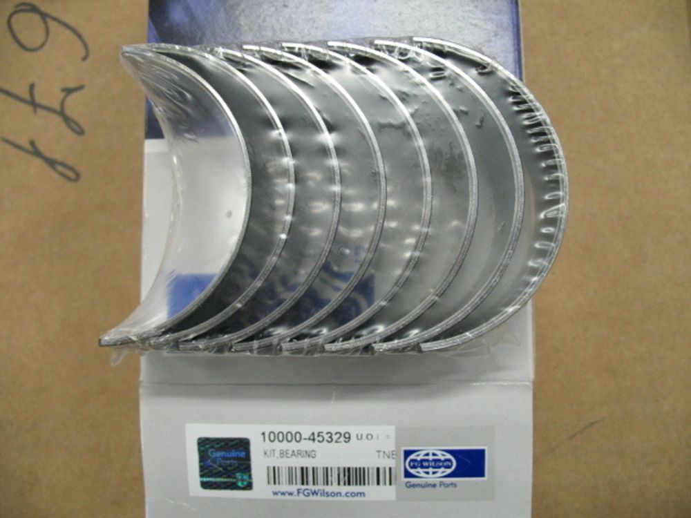 Вкладыши шатунные коленчатого вала, 1-й ремонт, комплект / KIT, BEARING АРТ: 10000-45329 Вкладыши шатунные коленчатого вала, 1-й ремонт, комплект / KIT, BEARING АРТ: 10000-45329